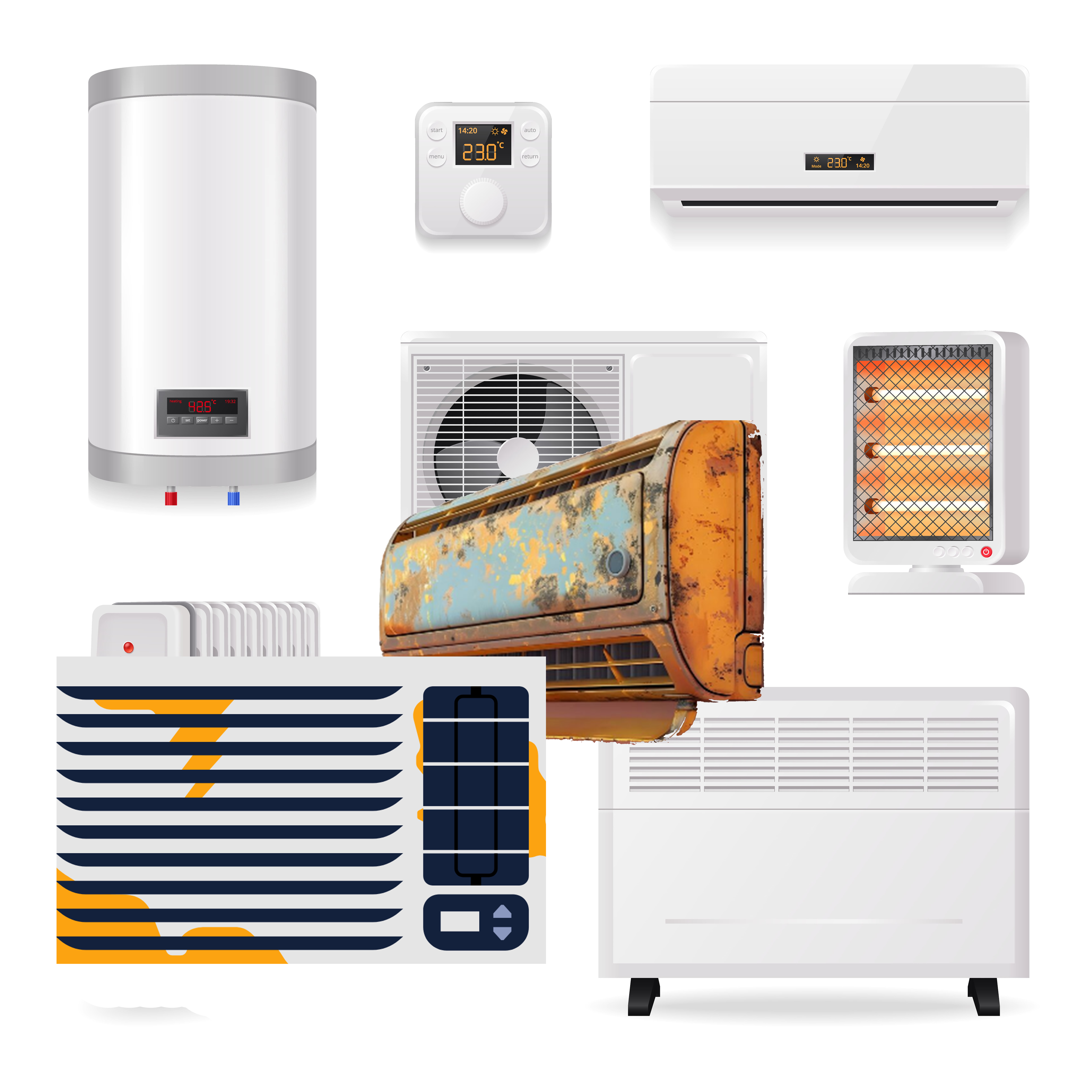 نشتري المكيفات المستعملة